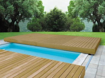Fahrbare Pool Terrasse Walu Deck mit Sicherheitszertifikat