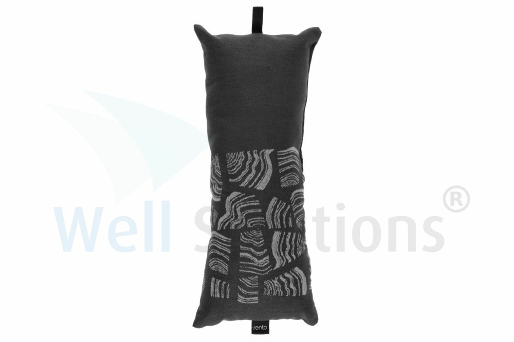 Well Solutions Rento Saunakissen in schwarz