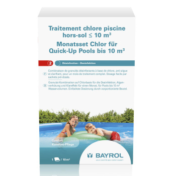 Bayrol Monatsset QuickUp Pool bis 10m³