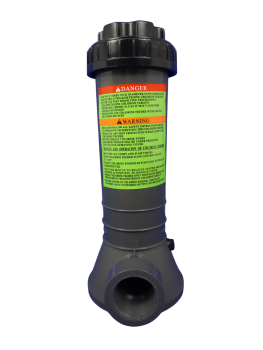 Chlor / Brom Dosierer für langsamlösliche Tabletten, halbautomatische Chlor Dosierschleuse