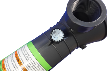 Chlor / Brom Dosierer für langsamlösliche Tabletten, halbautomatische Chlor Dosierschleuse