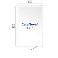 3 x 5 m